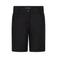 Red Button straight high waist chino short zwart