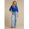 Red Button Colette Frontpatchpockets white bleach straight leg jeans light blue denim