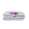 Silvana comfort paars enkel dekbed - wit
