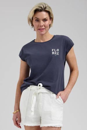 T-shirt blauw