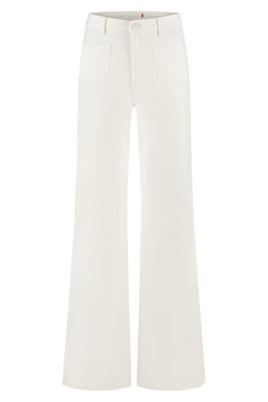 Ana Flared Pocket flared jeans ecru