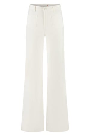 Ana Flared Pocket flared jeans ecru