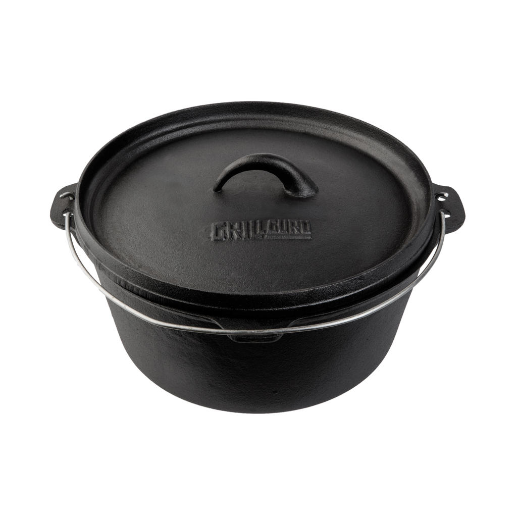 Grill Guru gietijzeren pan large
