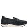 Caprice Kaia leren instappers donkerblauw