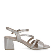 thumbnail: Caprice leren sandalettes champagne