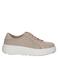 Caprice Fritzy leren sneakers beige