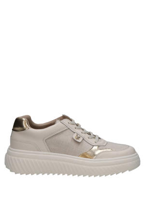 Leer/Textiel/Synthetisch sneakers ecru