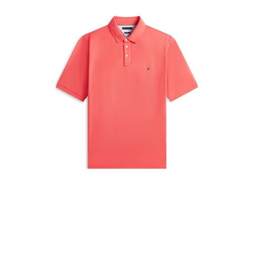 Tommy Hilfiger Big & Tall regular polo Plus Size koraalrood afbeelding