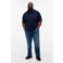 Tommy Hilfiger Big & Tall regular polo Plus Size donkerblauw