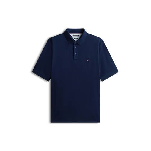 Tommy Hilfiger Big & Tall regular polo Plus Size donkerblauw afbeelding