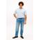 Tommy Hilfiger Big & Tall regular T-shirt Plus Size lichtblauw