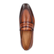 thumbnail: Nelson leren loafers cognac