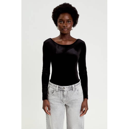 Cache Cache fluwelen body zwart afbeelding