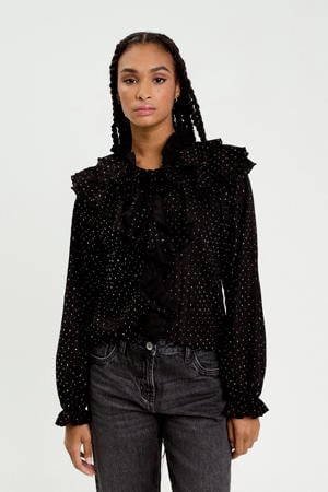 blouse zwart