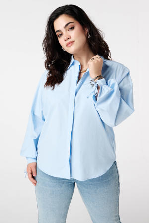 blouse lichtblauw