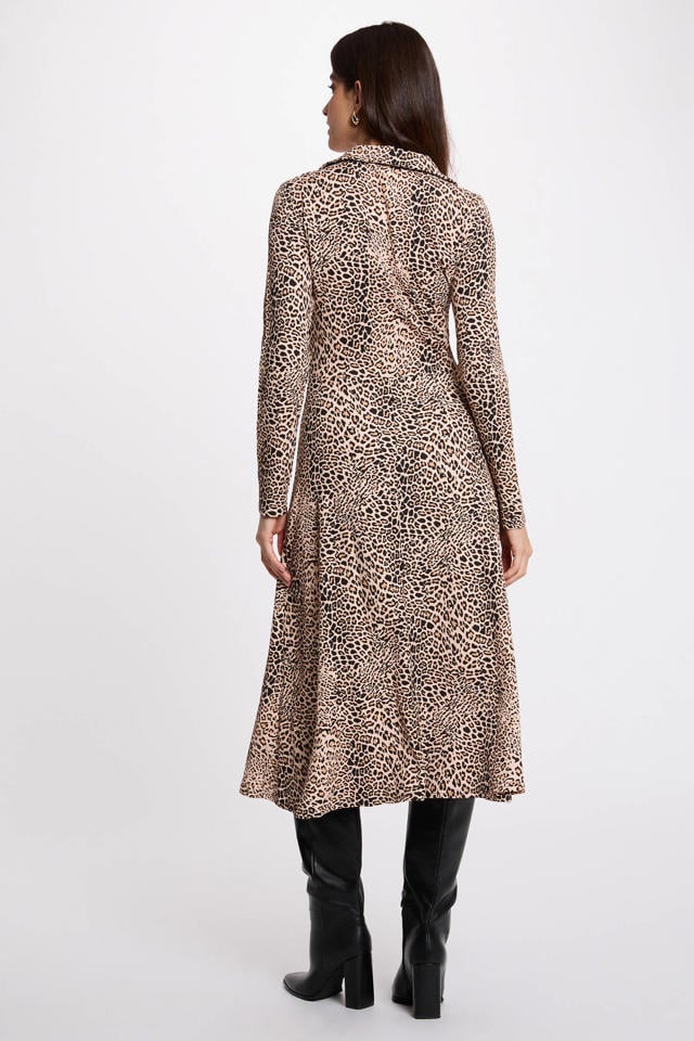 Wijd uitlopende jurk met print - BLAUW - Kiabi - 10.00 Wijd uitlopende jurk met print - BLAUW - Kiabi - 10.00