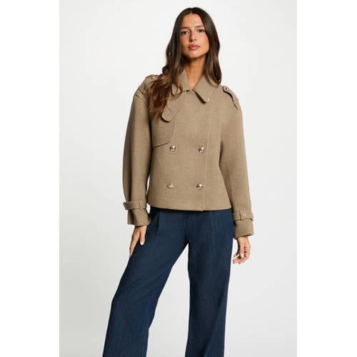 Morgan wollen jack beige afbeelding