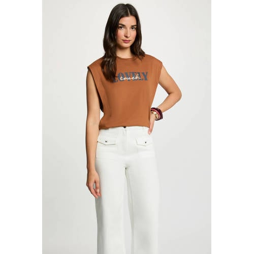 Morgan top camel afbeelding