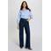 Morgan wide leg jeans dark blue