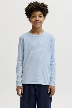 longsleeve lichtblauw