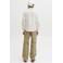JACK & JONES JUNIOR overhemd met linnen wit