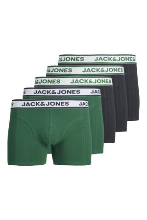 boxershort - groen/zwart (set van 5)