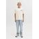 JACK & JONES JUNIOR T-shirt met backprint ecru