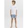 JACK & JONES JUNIOR T-shirt met backprint wit