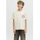 JACK & JONES JUNIOR T-shirt ecru