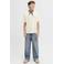 JACK & JONES JUNIOR T-shirt met backprint ecru