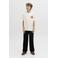 JACK & JONES JUNIOR T-shirt met backprint wit