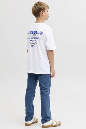 T-shirt met backprint wit
