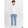 JJ REBEL JUNIOR JREBRYAN JJCRAFT high waist loose fit jeans light blue denim