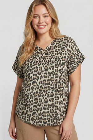 top met panterprint multi