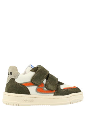 leren sneakers groen