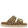 Develab sandalen bruin/panterprint