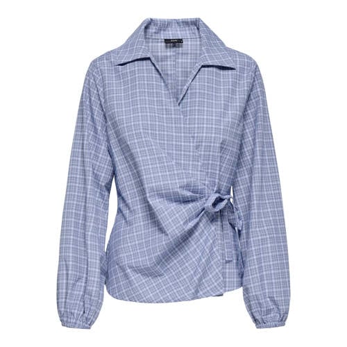 JDY geruit blouse blauw afbeelding