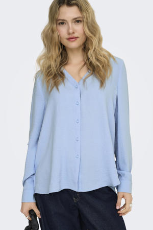 blouse blauw