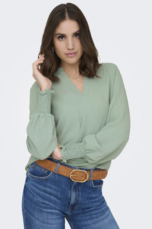 blousetop groen