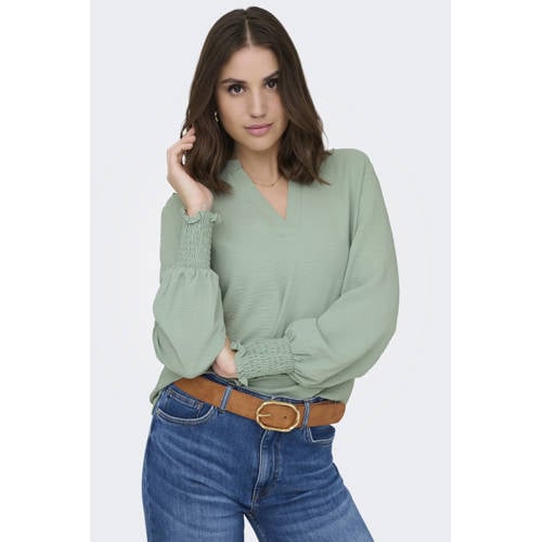 ONLY blousetop groen afbeelding