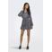 ONLY zomerjurk met paisley print met lurex blauw