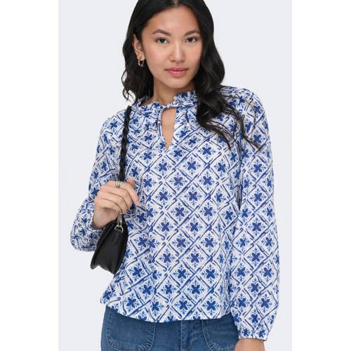 ONLY top blauw afbeelding