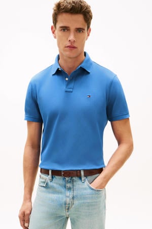 regular polo blauw