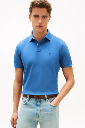 regular polo blauw