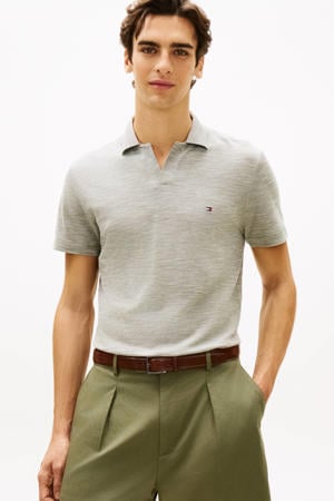 regular polo grijsgroen
