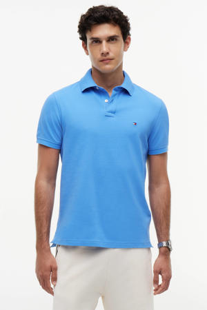 regular polo blauw