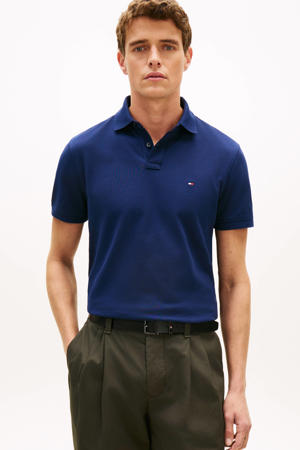 regular polo Donkerblauw
