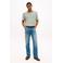 Tommy Hilfiger relaxed polo gebreid groen