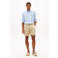 Tommy Hilfiger regular casual short met linnen beige