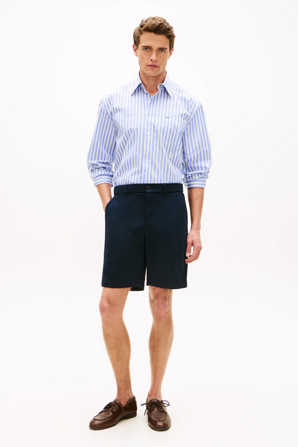 Tommy Hilfiger HARLEM regular chino short donkerblauw